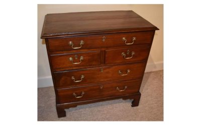 18th century English Walnut “Bachelors Chest”