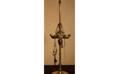 English or Continental so Called Lucerne Lamp