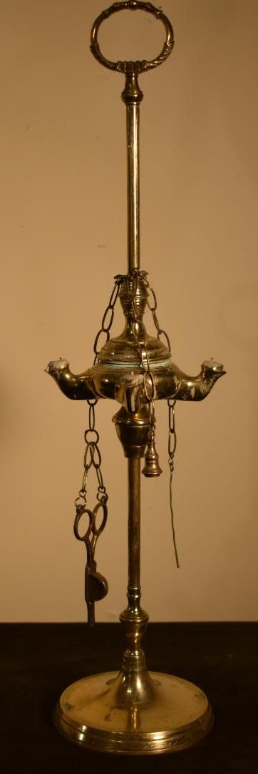 English or Continental so called Lucerne lamp