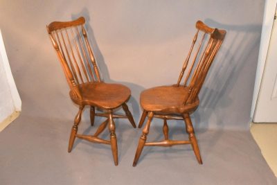 American windsor companion pair side chairs 