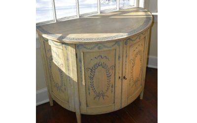 Continental Decorated Cabinet