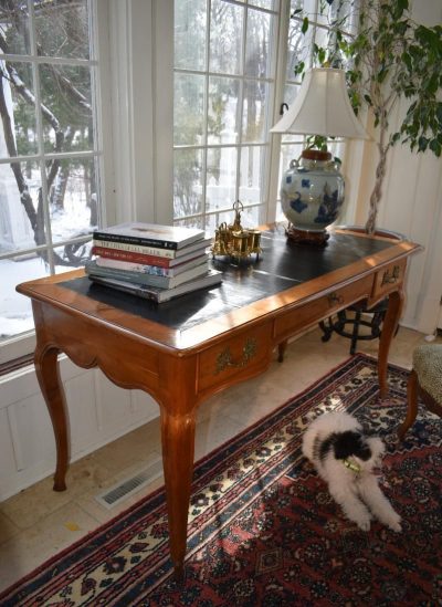 Fruitwood louis XV escritoire