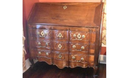 Robust Fruitwood Secretary of the Louis XV Period