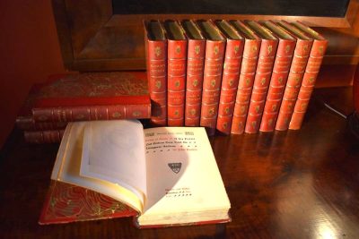 Antique books from john ruskin