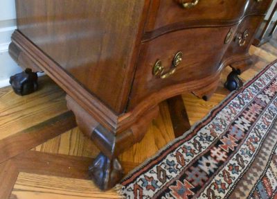  Boston double Serpentine and blocked end chest