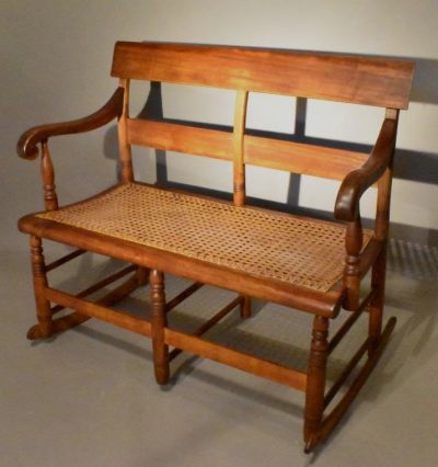 federal bench front view