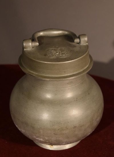 French lidded pot