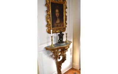 Console of the Rococo Louis XV era
