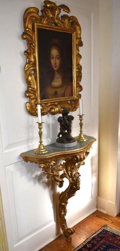 rococo console