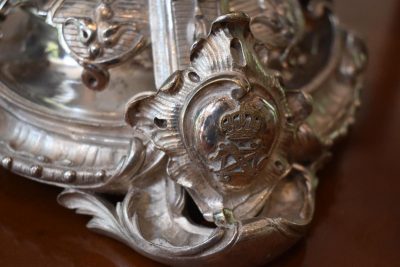 pair of candelabras detail