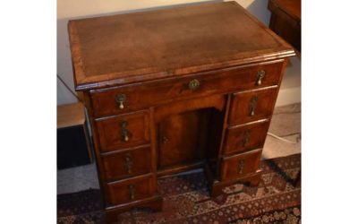 Walnut Kneehole Dressing Table or Desk