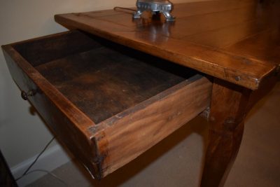 fruitwood farm table