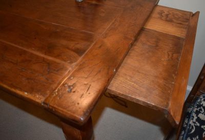 Fruitwood farm table