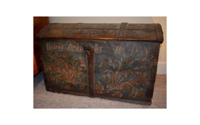 Telemark Type Rosemaling Trunk