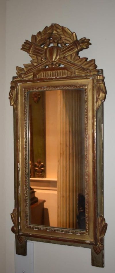 French louis xvi looking glass
