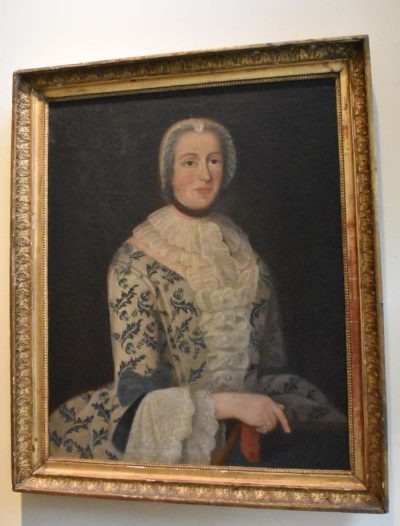 French noblewoman painted portrait